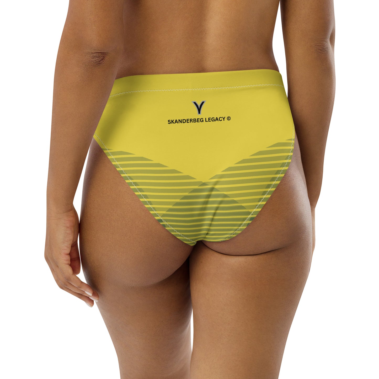 Premium Recycled high-waisted bikini bottom Skanderbeg Legacy