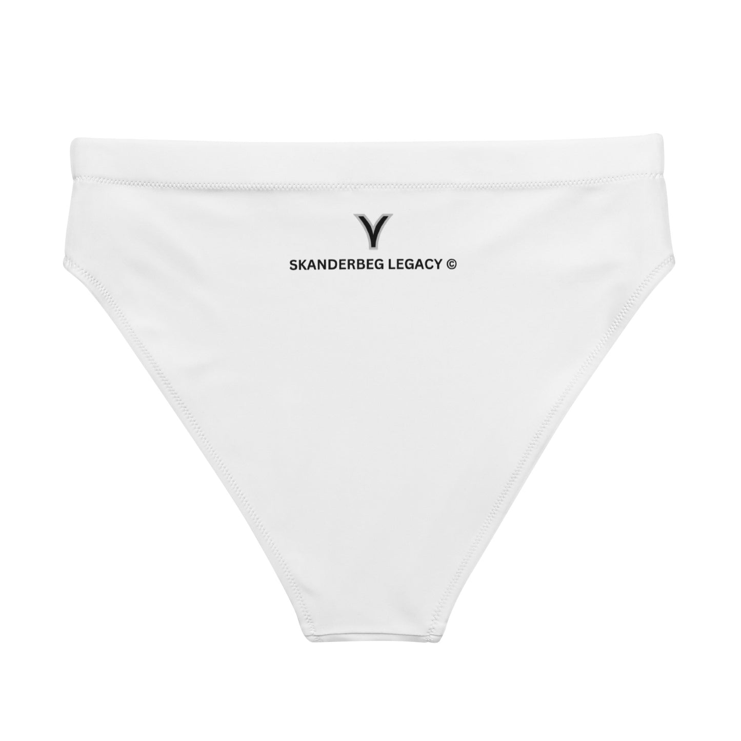 Premium Recycled high-waisted bikini bottom Skanderbeg Legacy