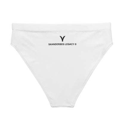 Premium Recycled high-waisted bikini bottom Skanderbeg Legacy