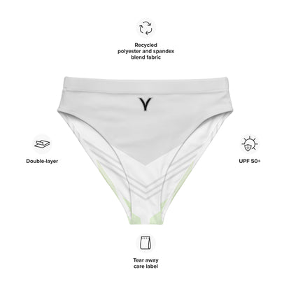 Premium Recycled high-waisted bikini bottom Skanderbeg Legacy