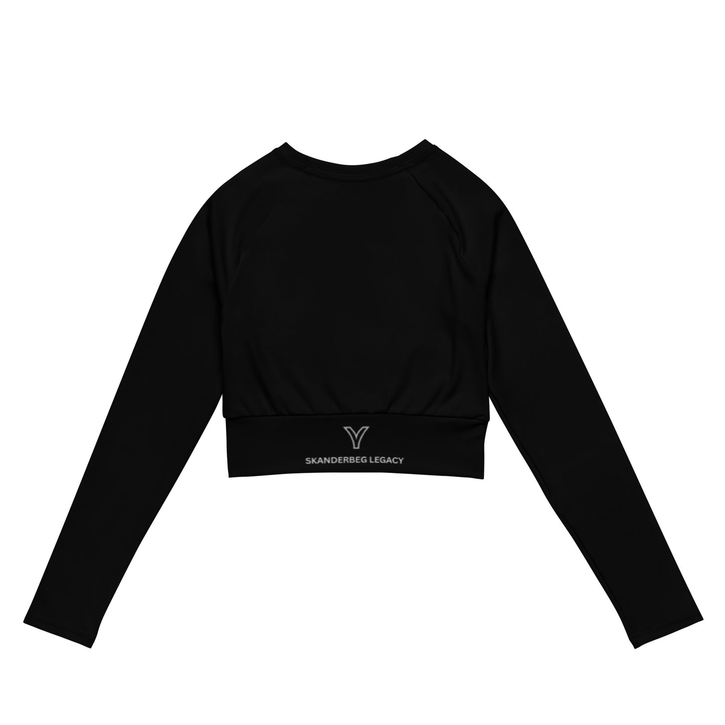 Premium Long-sleeve crop top Skanderbeg Legacy