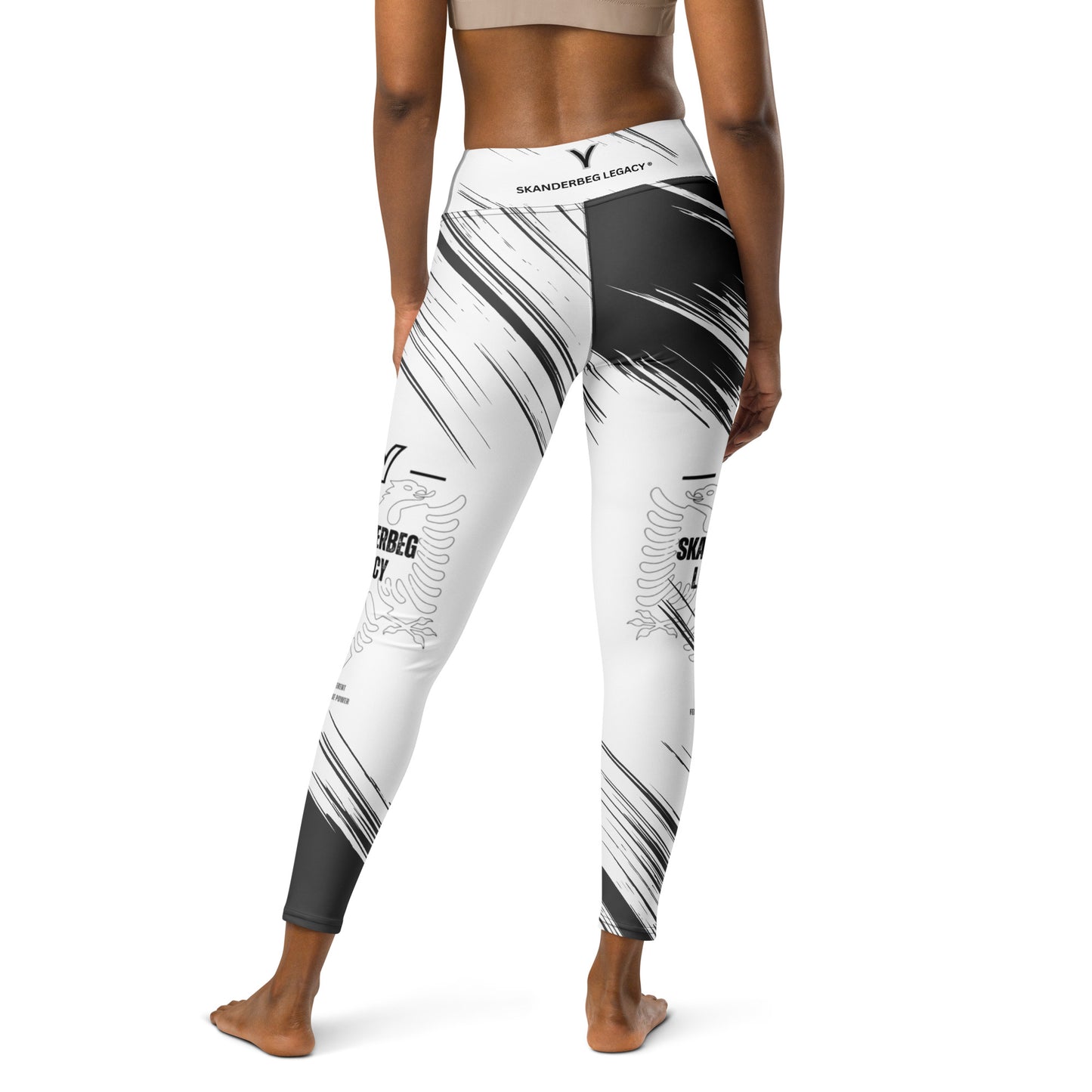 Eagel Yoga Leggings - Skanderbeg Legacy