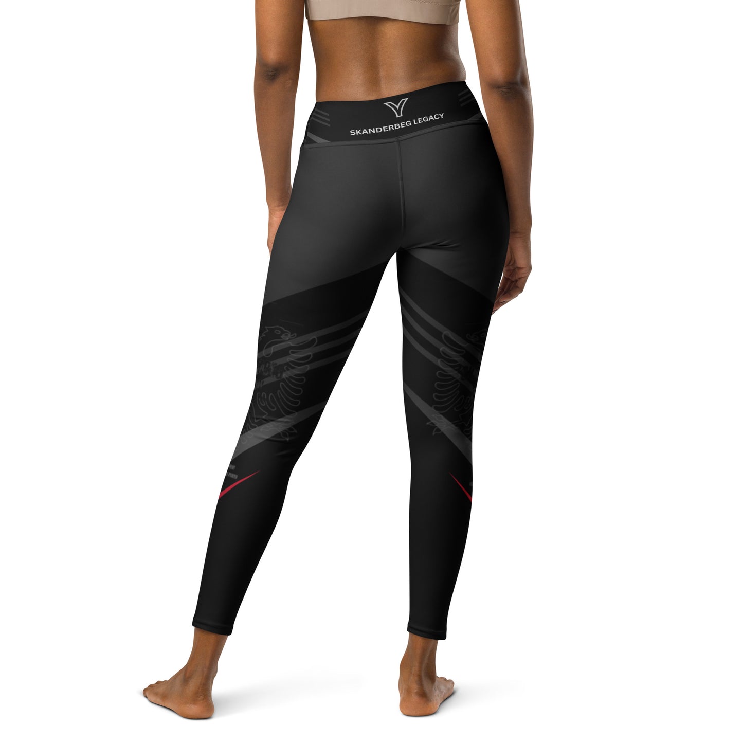 Eagel Yoga Leggings - Skanderbeg Legacy