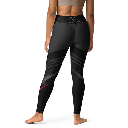 Eagel Yoga Leggings - Skanderbeg Legacy