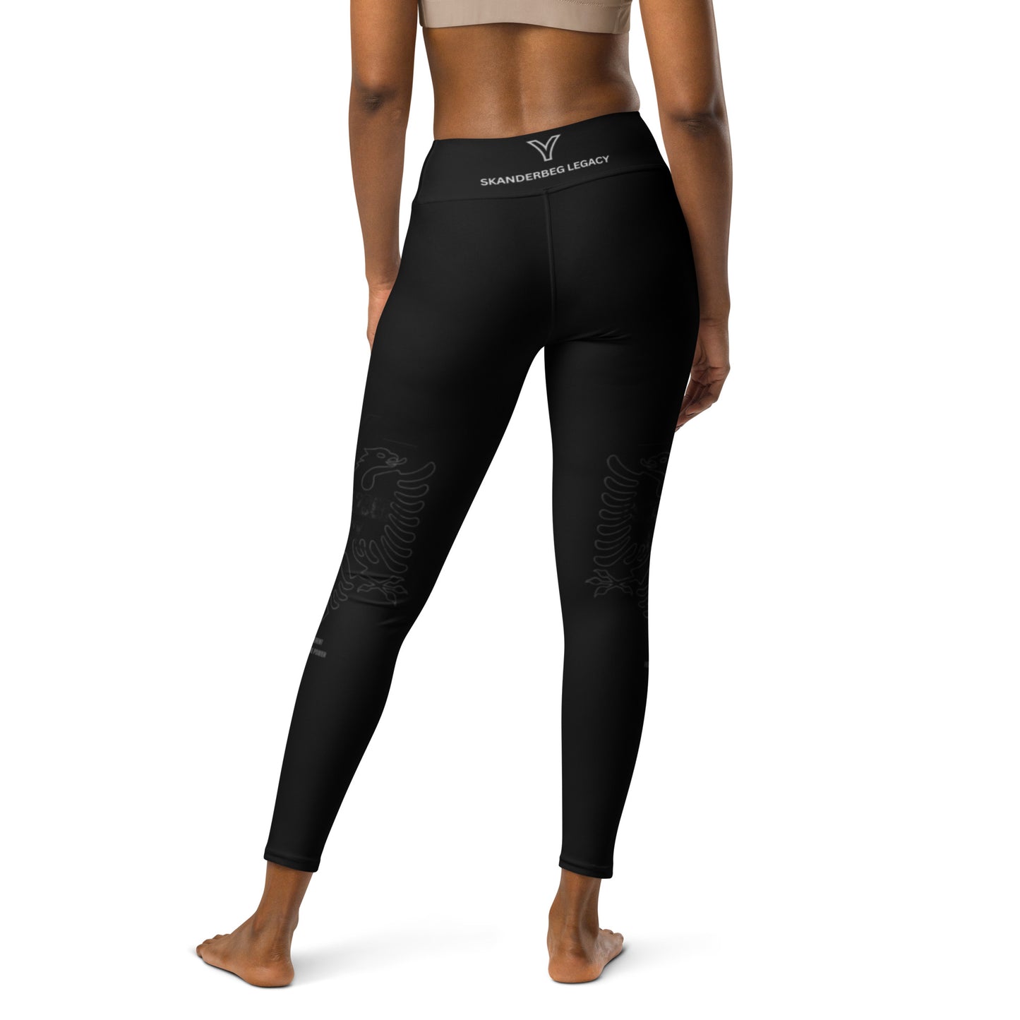 Eagel Yoga Leggings - Skanderbeg Legacy