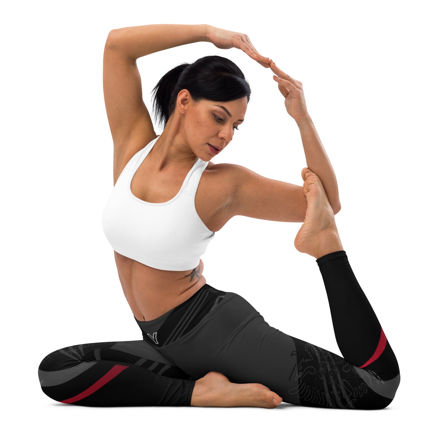 Eagel Yoga Leggings - Skanderbeg Legacy