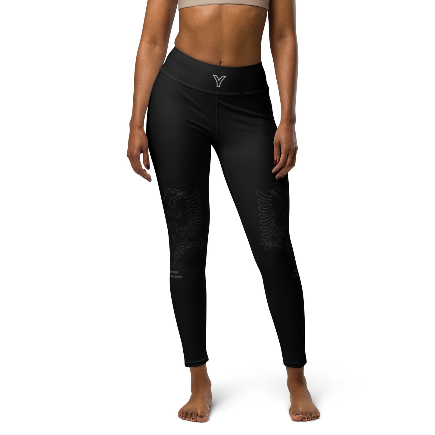 Eagel Yoga Leggings - Skanderbeg Legacy