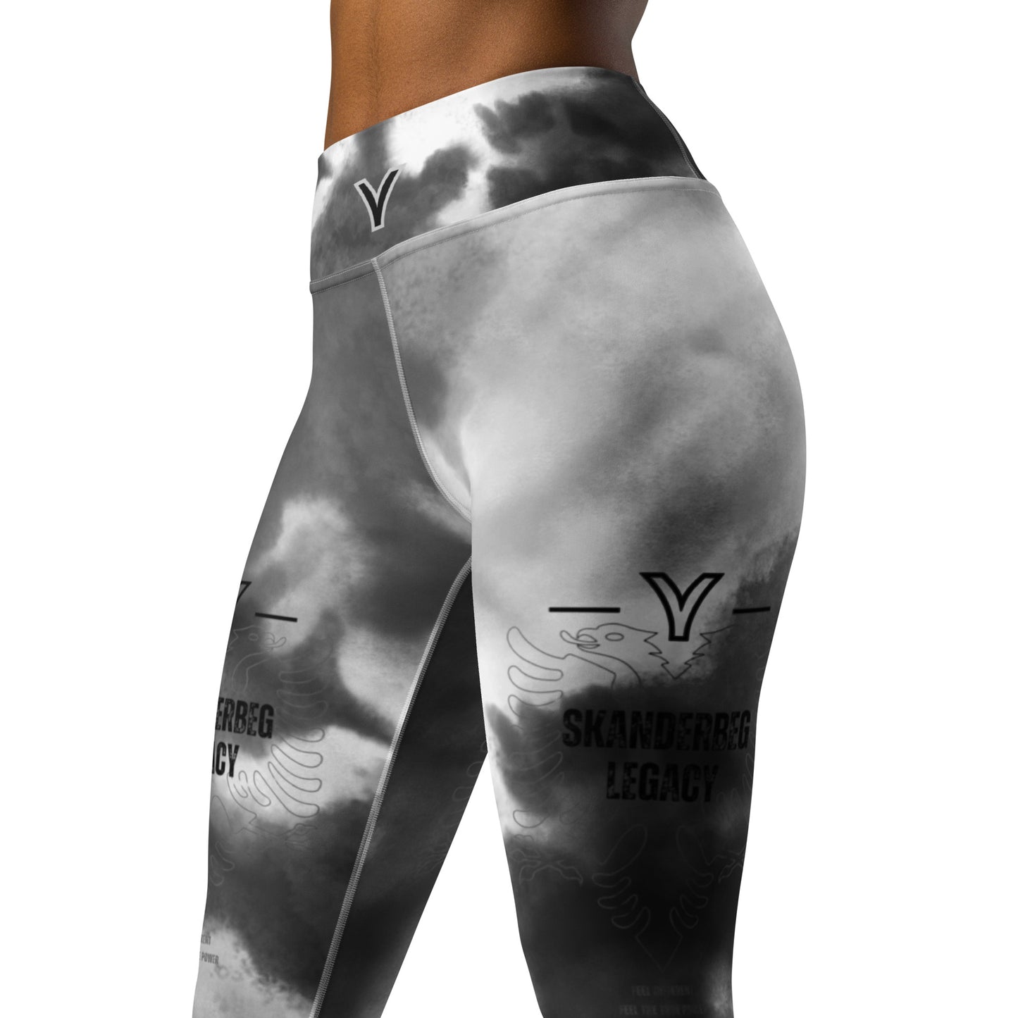 Eagel Yoga Leggings - Skanderbeg Legacy