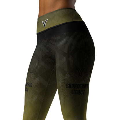 Eagel Yoga Leggings - Skanderbeg Legacy