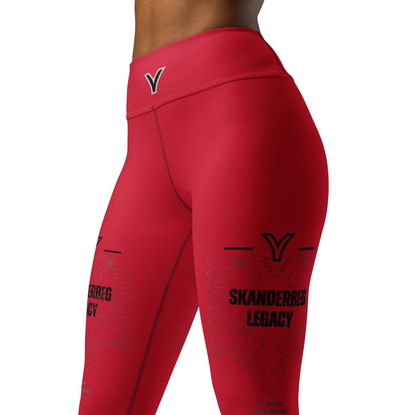 Eagel Yoga Leggings - Skanderbeg Legacy