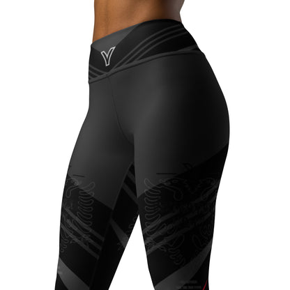 Eagel Yoga Leggings - Skanderbeg Legacy