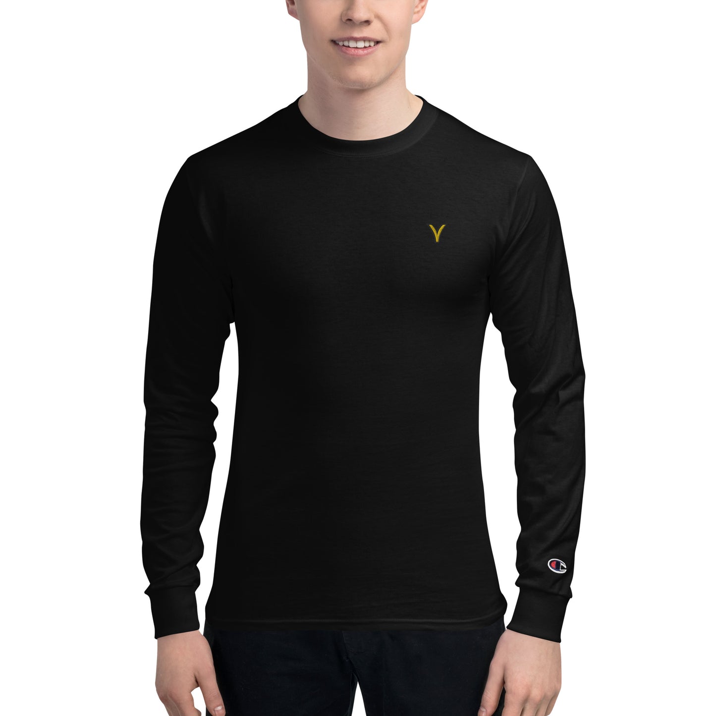 Men's Champion Long Sleeve Shirt - Skanderbeg Legacy