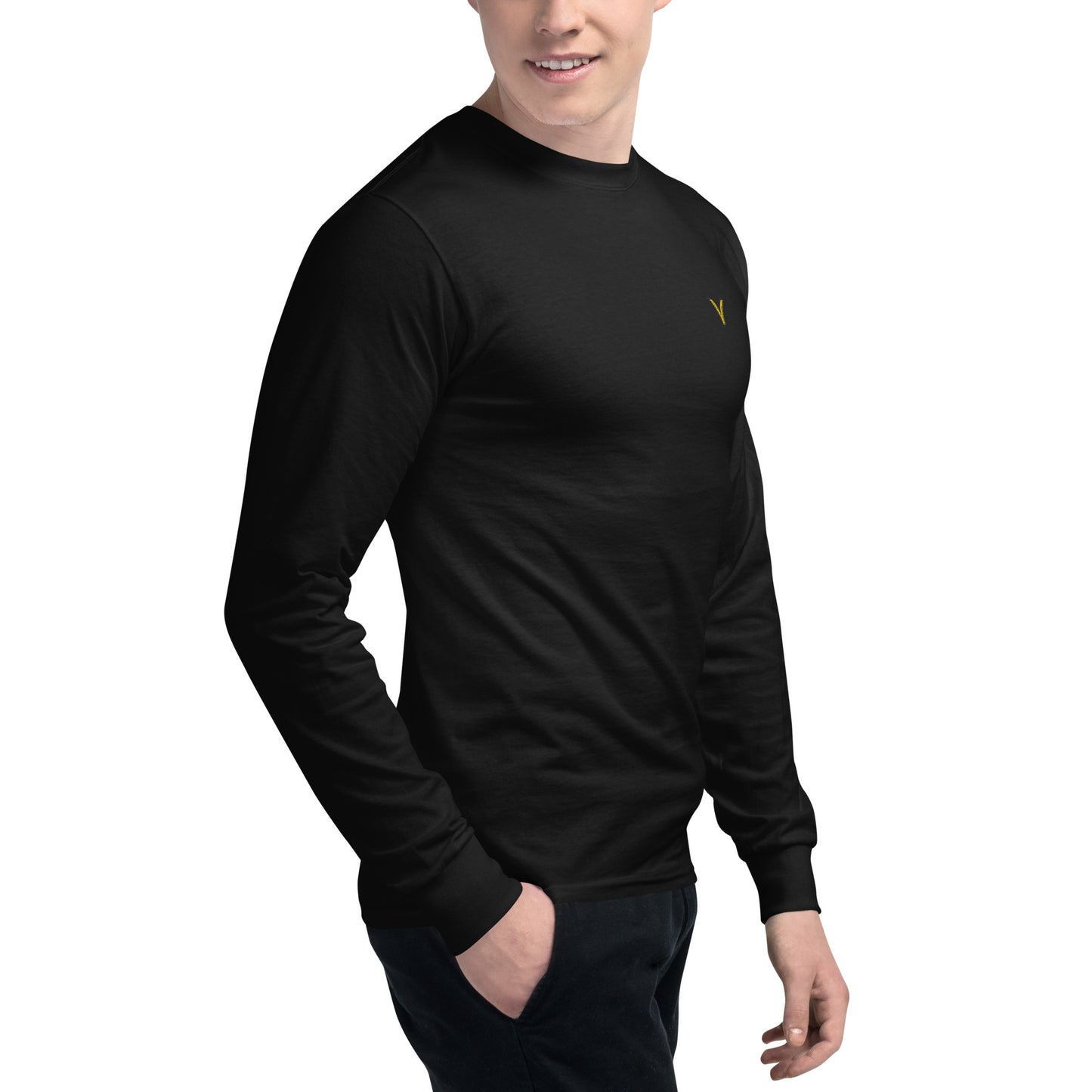 Men's Champion Long Sleeve Shirt - Skanderbeg Legacy