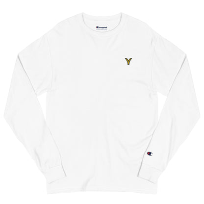 Men's Champion Long Sleeve Shirt - Skanderbeg Legacy