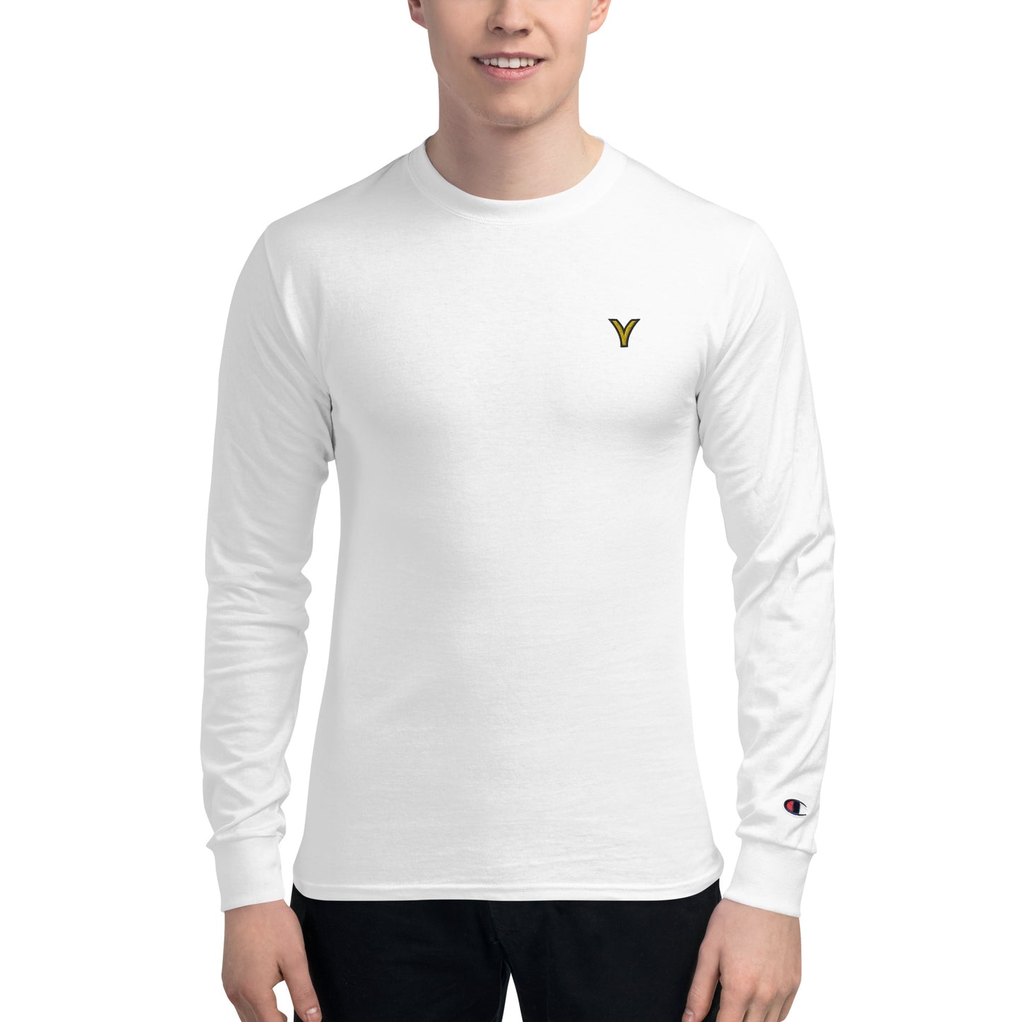 Men's Champion Long Sleeve Shirt - Skanderbeg Legacy