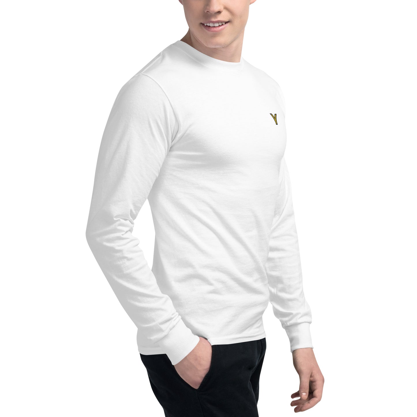 Men's Champion Long Sleeve Shirt - Skanderbeg Legacy