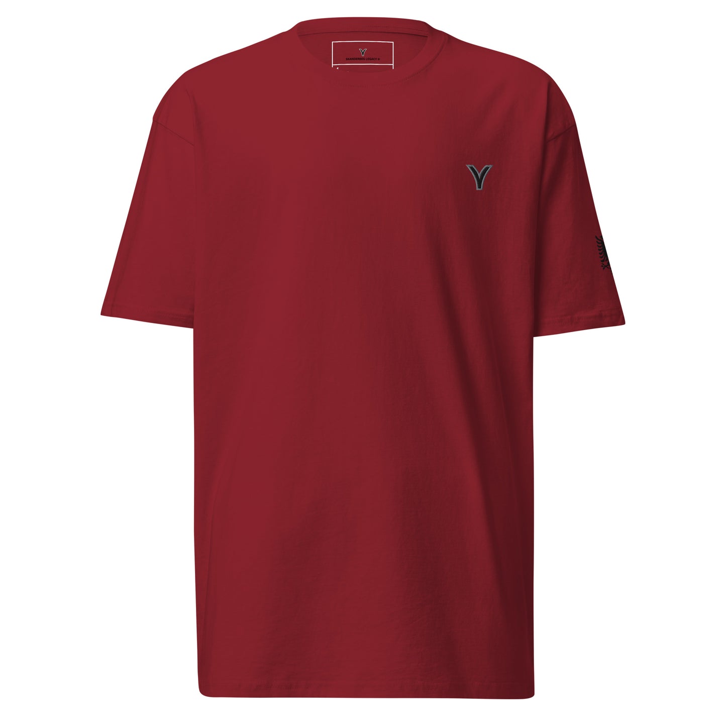 Men’s premium heavyweight tee - Skanderbeg Legacy