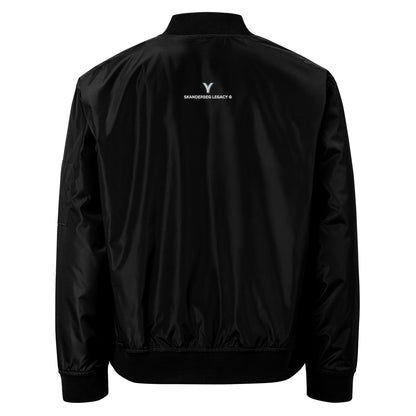 Premium recycled bomber jacket - Skanderbeg Legacy