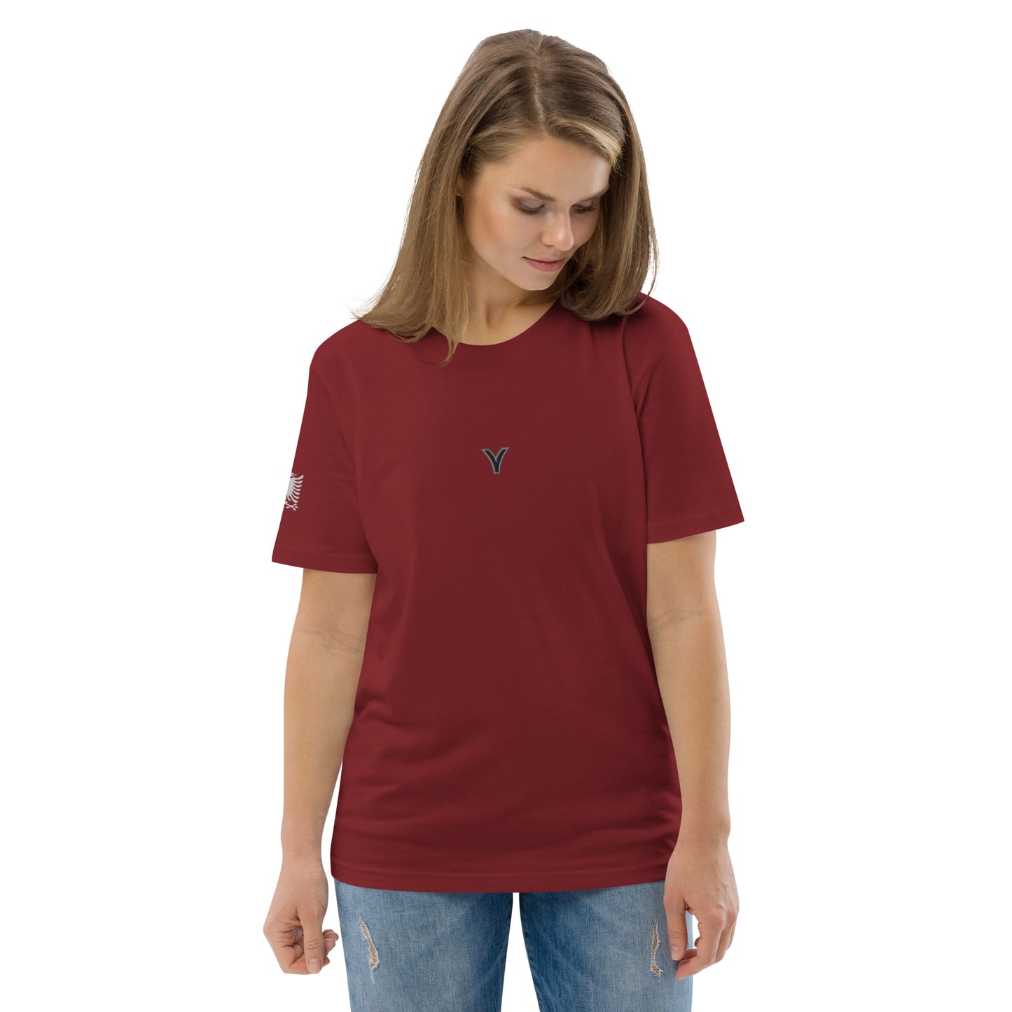 Unisex organic cotton t-shirt - Skanderbeg Legacy