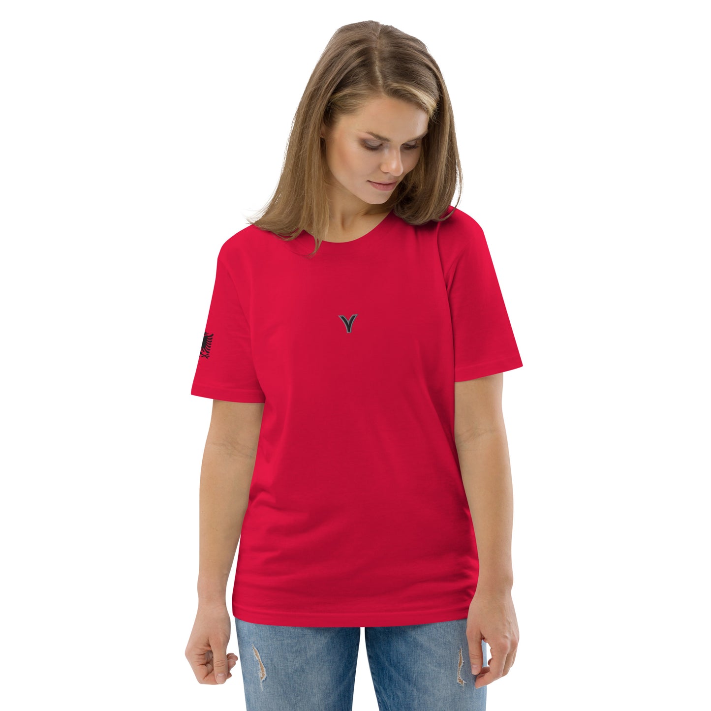 Unisex organic cotton t-shirt - Skanderbeg Legacy